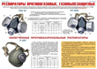 ПВ03 Средства защиты органов дыхания - противогазы, респираторы (бумага, А3, 9 листов)